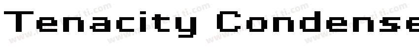 Tenacity Condensed Regular字体转换